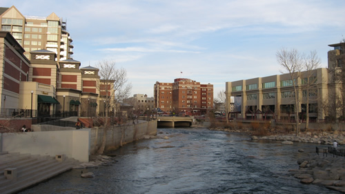 Explore downtown Reno
