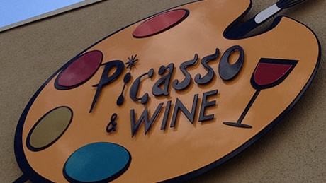 Picasso and Wine