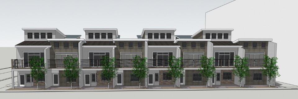 CasaBella Townhomes Makes Progress on 1st and Bell