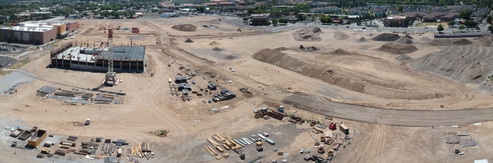 Park Lane Construction Progress from the Air