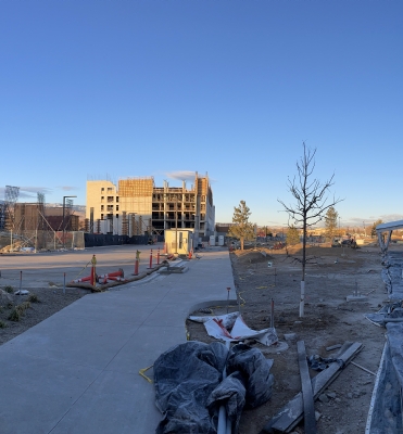 Reno Experience District's Urban Green Emerges