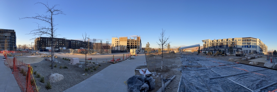 Reno Experience District's Urban Green Emerges