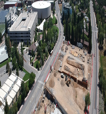 Park Place Student Housing Overhead Drone Shots