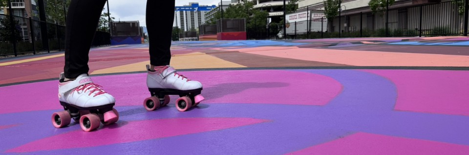 Let's roller skate! Thurs Sept 28, Locomotion Plaza